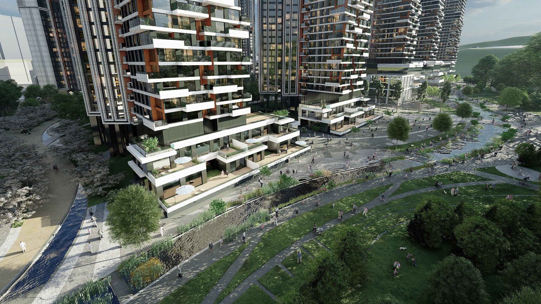 Incheon Geomdan RC7 — TERRACE HOUSING & CANAL