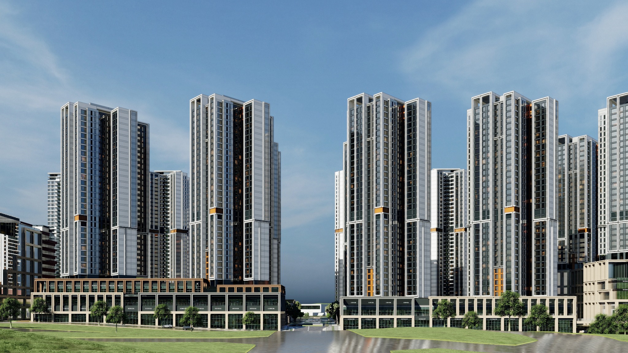 Incheon Geomdan RC7 — RESIDENTIAL TOWERS