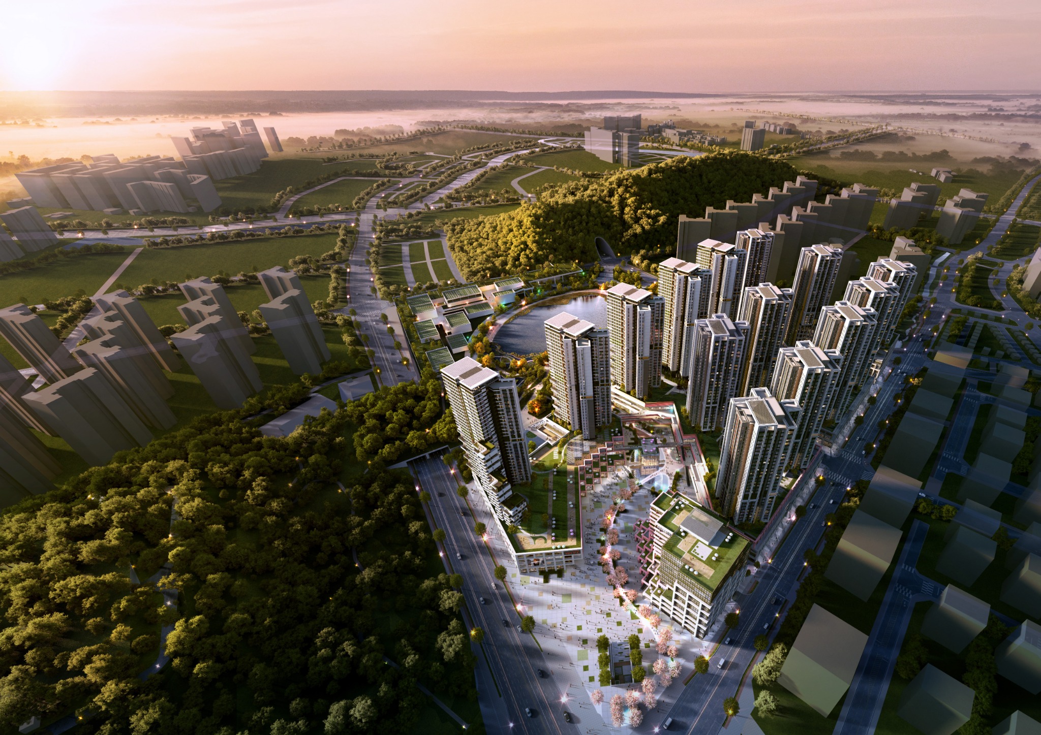 Incheon Geomdan RC7 — AERIAL VIEW