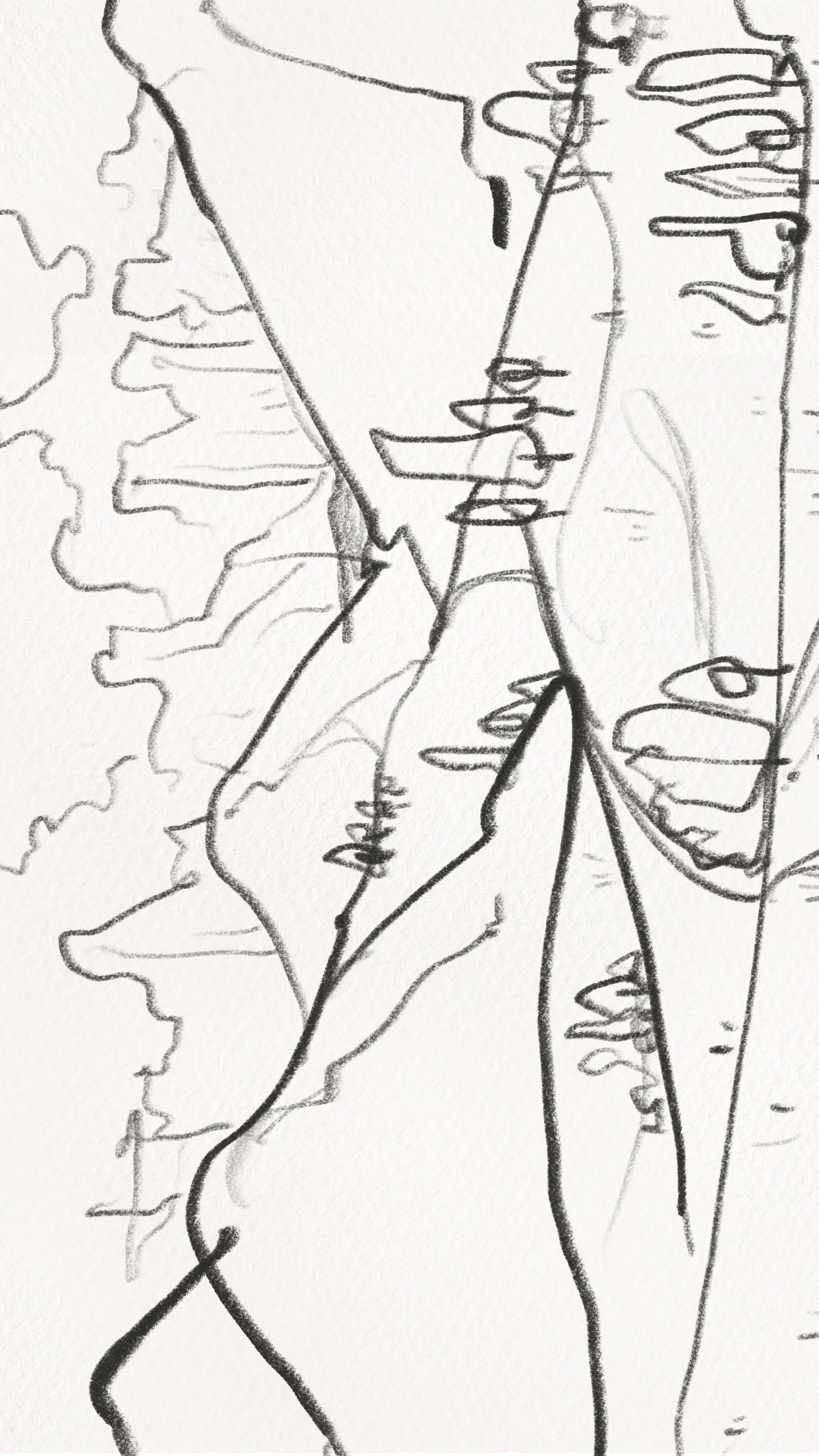Urban sketch drawing 12