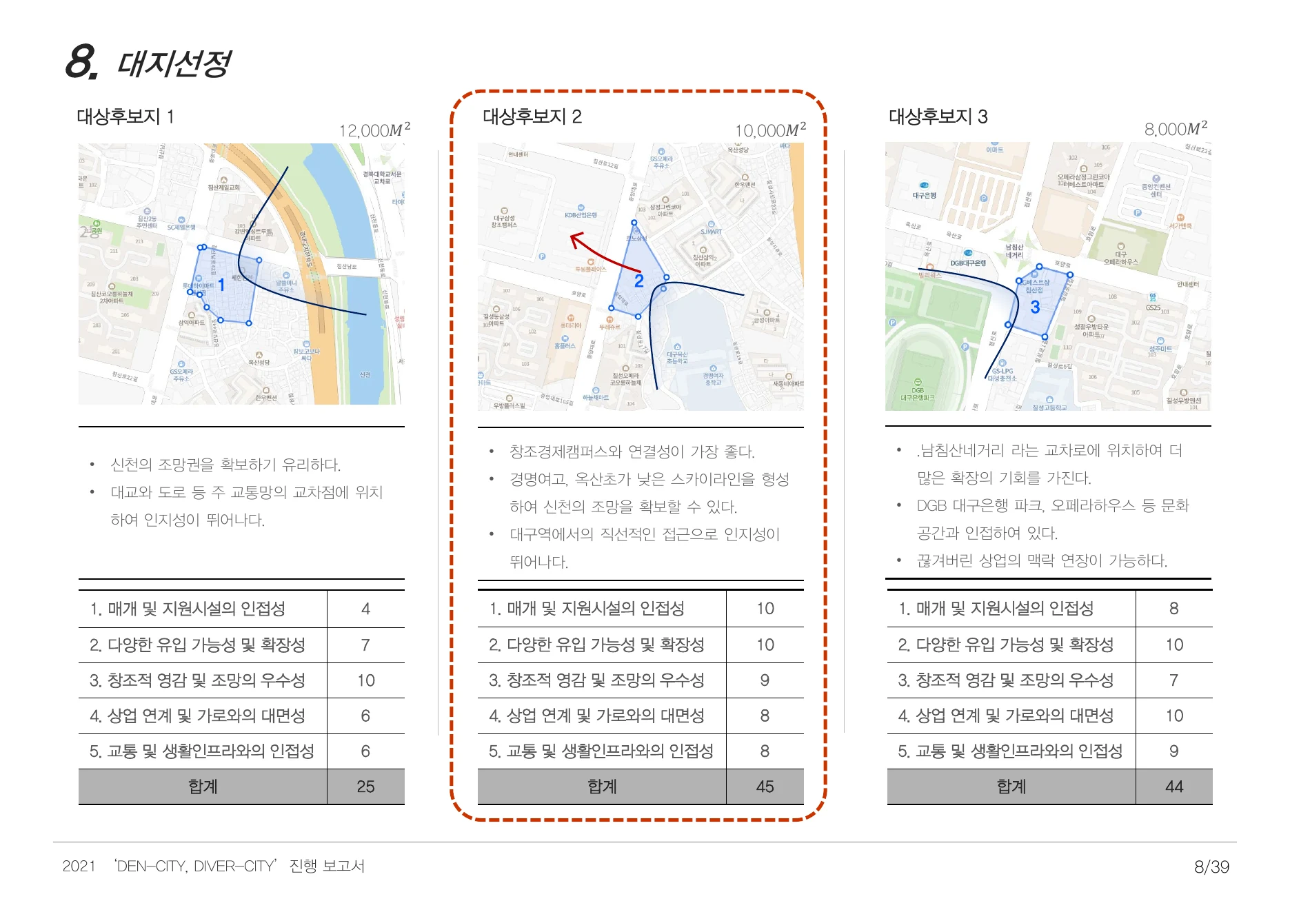 DENCITY, DIVERCITY process report — page 09