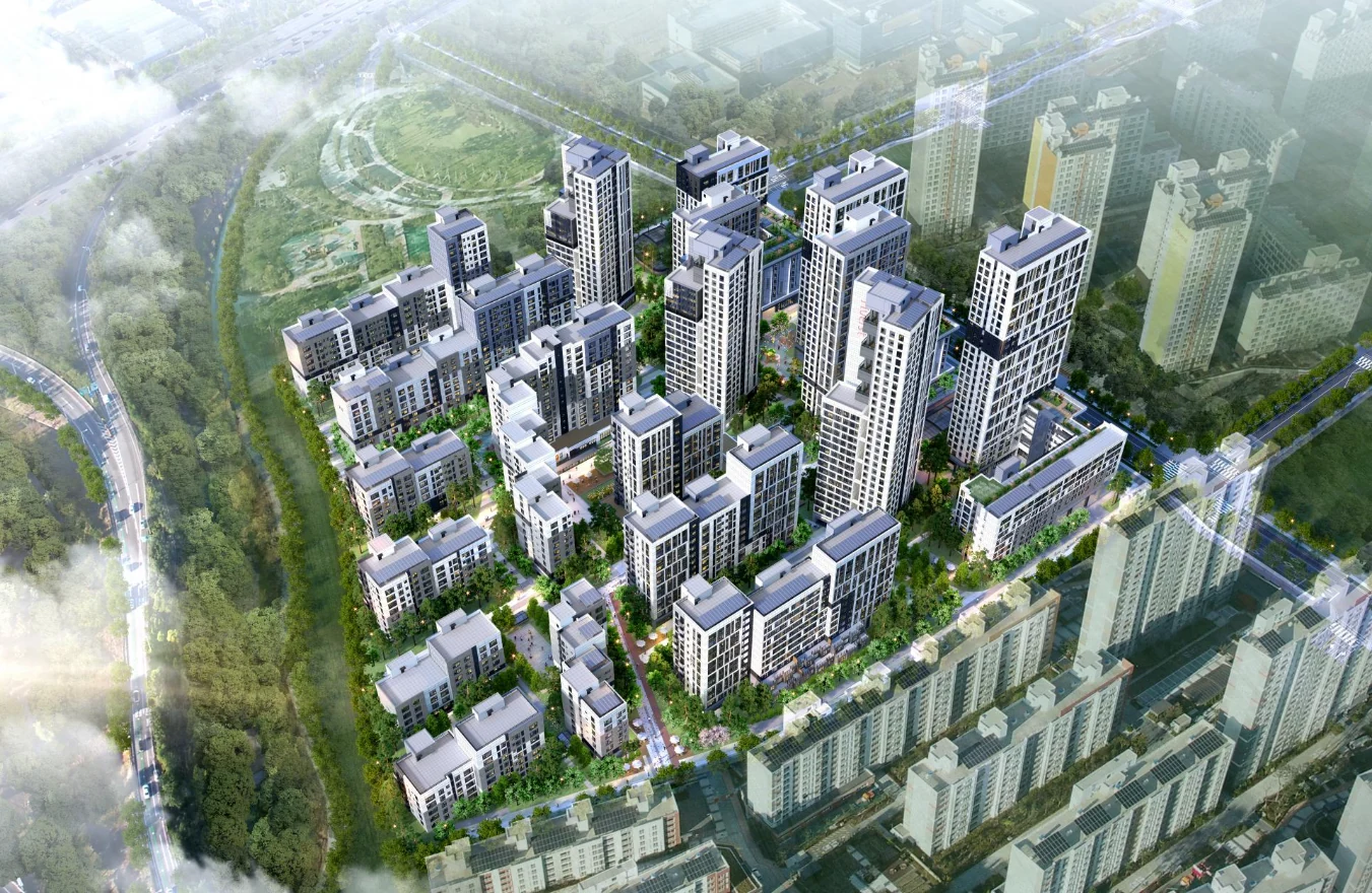 Godeok Gangil aerial view